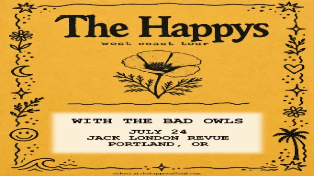 THE HAPPYS with Bad Owls