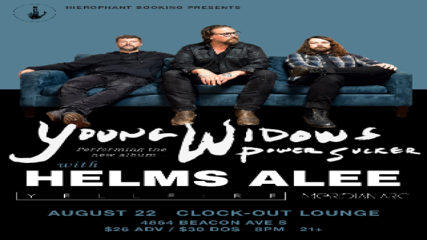 Hierophant Booking Presents: Young Widows w/ Helms Alee, Yellfire, Meridian Arc