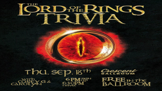 LORD OF THE RINGS TRIVIA!