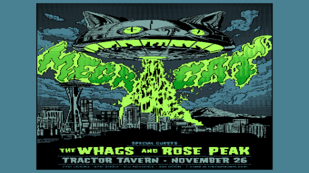 Cloudbreak Presents: mega cat & The Whags w/ Rose Peak