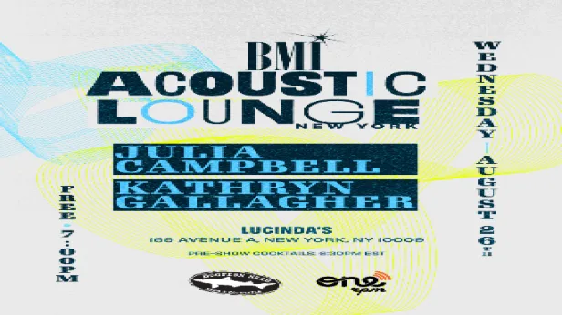 BMI Acoustic Lounge Presents Julia Campbell and Kathryn Gallagher
