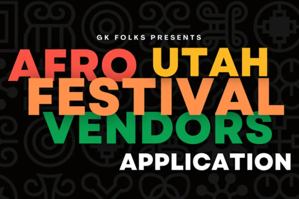 Afro Utah Festival Vendors 2026 Application