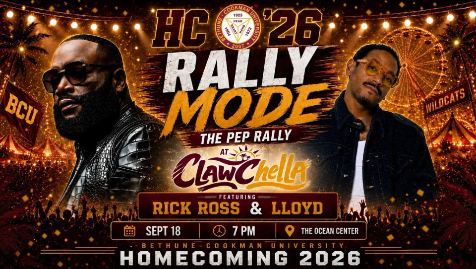 Rally Mode: B-CU Homecoming Pep Rally Ft. Rick Ross & Lloyd