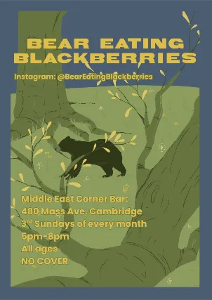 Bear Eating Blackberries