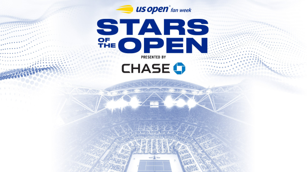 US Open Fan Week Stars of the Open presented by Chase