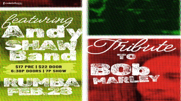 Andy Shaw Band's Bob Marley Tribute