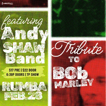 Andy Shaw Band's Bob Marley Tribute