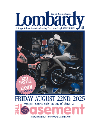 Lombardy Single Release Show w/ Kid Pastel, Kandi & The Kavaties