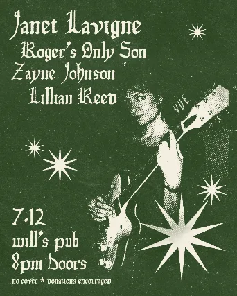 Janet Lavigne, Roger’s Only Son, Zayne Johnson, and Lillian Reed