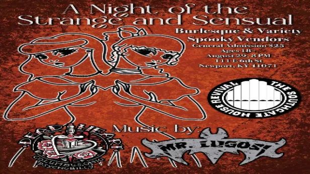 A night of the strange and sensual w/Mr Lugosi, Dead Heart