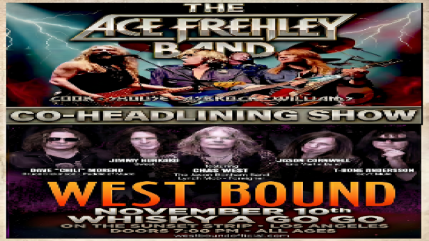The Ace Frehley Band, West Bound (featuring Chas West), Rogues of Chaos