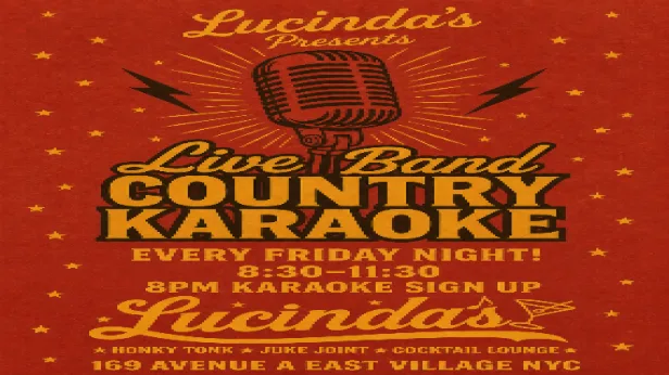 Live Band Country Karaoke