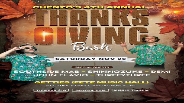 Chenzo's 4th Annual Thanksgiving Bash