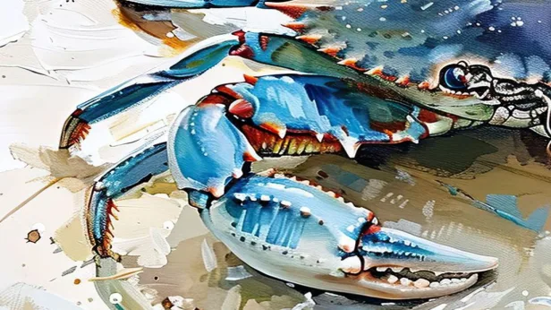 Blue Crab Paint Night