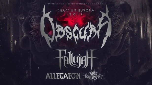 Obscura, Allegaeon, Cognitive, Cryptosis, Sun Collider, Imperious