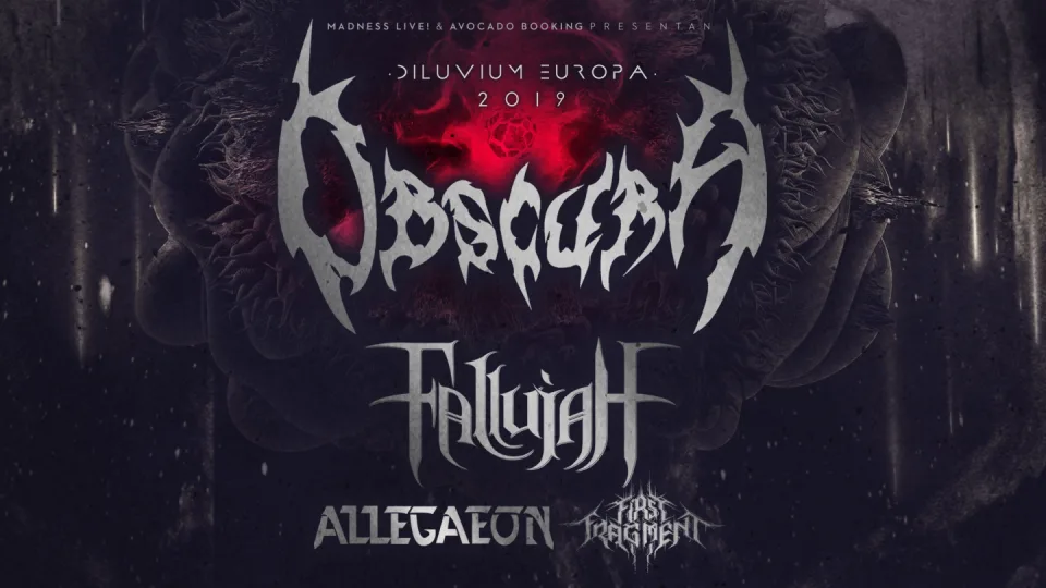 Obscura, Allegaeon, Cognitive, Cryptosis, Syphoned