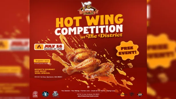 HOT WING EATING COMPETITION (Free Event)