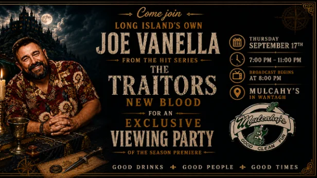Joe Vanella from The Traitors – New Blood Exclusive Viewing Party