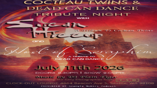 Spangle Makers Podcast and Clock-Out Lounge Present: Sugar Hiccup, Host of Seraphim & DJ Plain Tiger