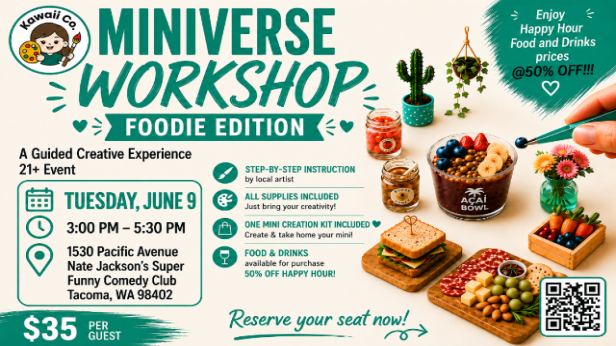 Art Workshop - Miniverse (Foodie Edition)