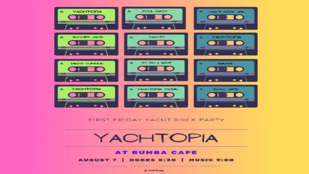 Yachtopia's Live Band Yacht Rock Party!