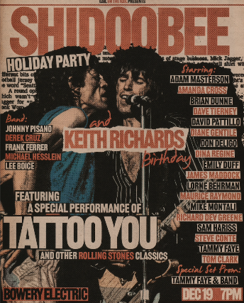 Tattoo You: A Shidoobee Holiday + Keith's Birthday Celebration
