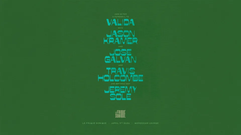 Le Frique Sonique ft. Sole, Valida, Holcombe, Kramer & Galván