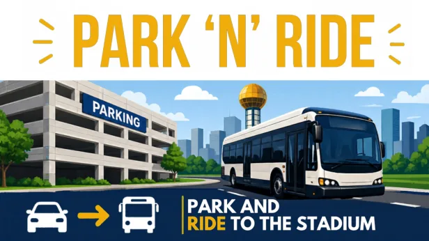 UT Football Park & Ride (UT vs Kennesaw State)