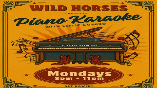 Live Piano Karaoke w/ Leslie Goshko