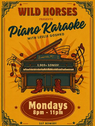 Live Piano Karaoke w/ Leslie Goshko