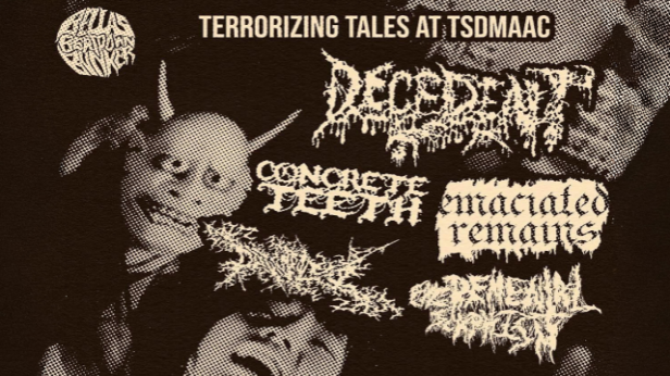 Decedent, Concrete Teeth, Emaciated Remains, Dawn of Agony, Excremental Scaphism