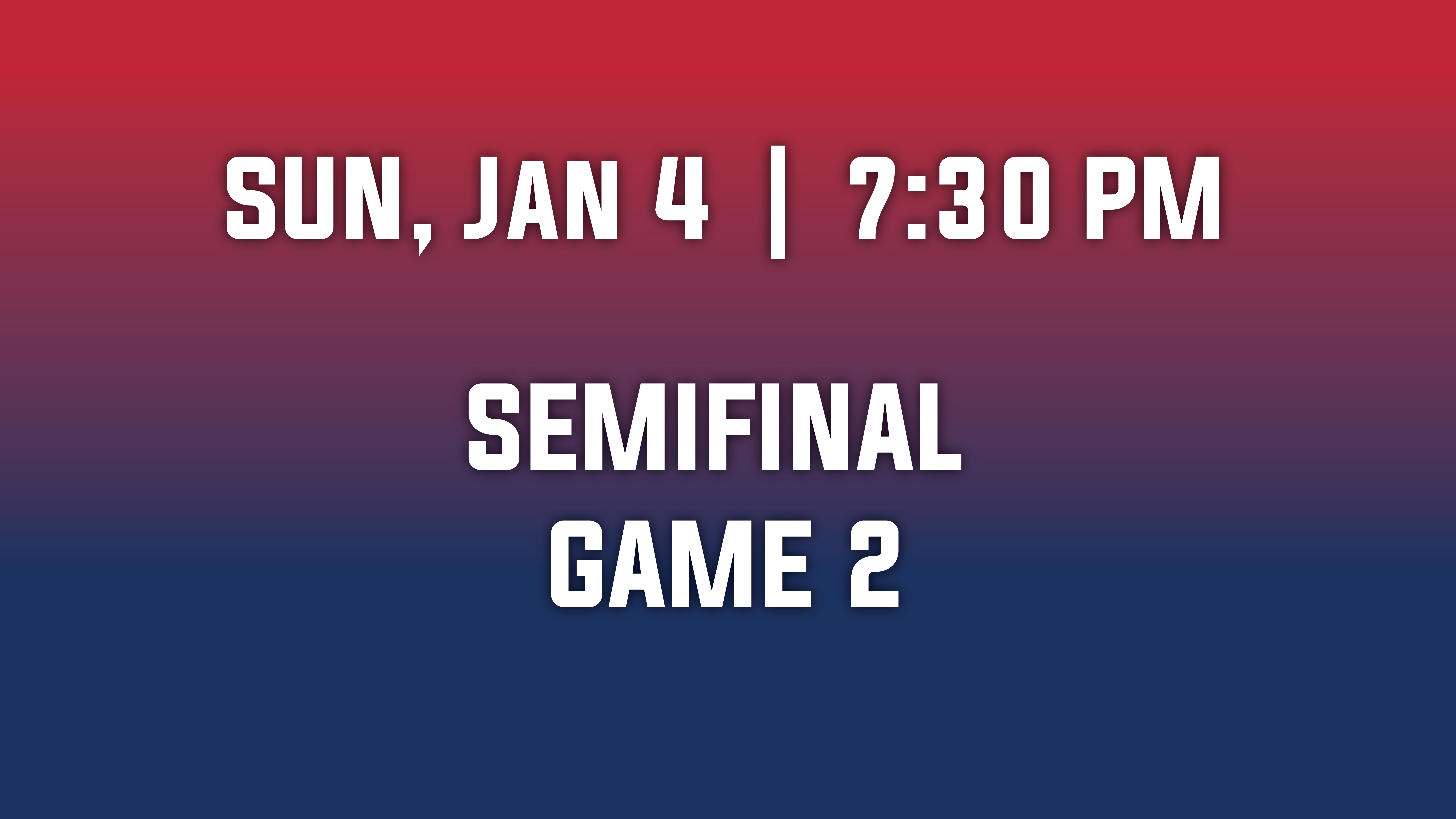 2026 IIHF World Junior Championship Semifinal 2