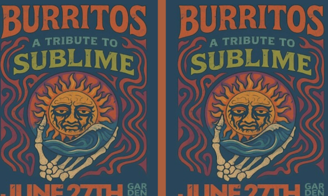 Sublime tribute Burritos along with Super Secret Guest!