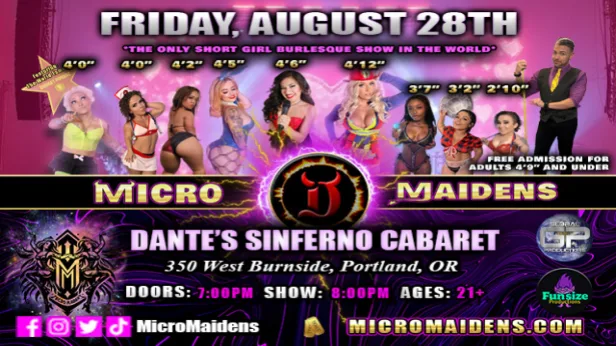 MICRO MAIDENS BURLESQUE