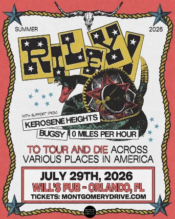 Riley! with Kerosene Heights, Bugsy, and 0 Miles Per Hour