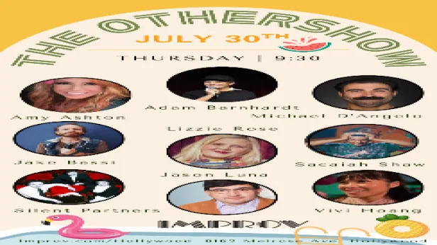 The OTHER Show! ft. Adam Barnhardt, Lizzie Rose, Jake Bassi, Michael D'Angelo, Amy Ashton, Vivi Hoang, Sacaiah Shaw, Jason Luna, Silent Partners and more TBA!