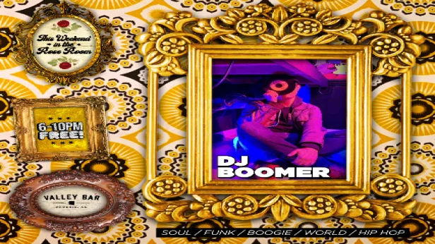 DJ BOOMER // SOUL / FUNK / WORLD / HIP-HOP