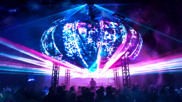 The Fluffy Cloud: 360 Kinetic Sound & Light Experience