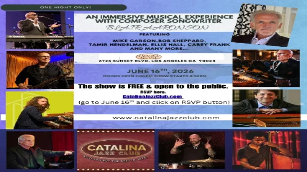 AN IMMERSIVE MUSICAL EXPERIENCE with composer-songwriter BLAIR AARONSON & his ALL-STAR BAND | Feat: pianists MIKE GARSON, BOB SHEPPARD, TAMIR HENDELMAN, ELLIS HALL, CAREY FRANK & More!