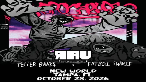 Rav "Exopocalypse Tour" in Tampa w/ Teller Bank$ & Fatboi Sharif