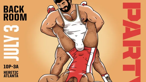 BACK ROOM: SINGLET PARTY