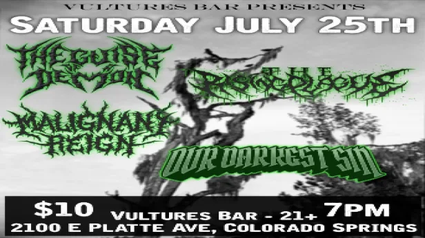 The Guise of a Demon, The Rising Plague, Malignant Reign, Our Darkest Sin