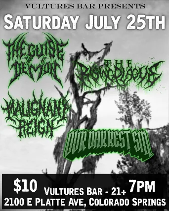 The Guise of a Demon, The Rising Plague, Malignant Reign, Our Darkest Sin
