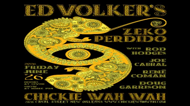 Ed Volker's Zeko Perdido w/ Rod Hodges, René Coman, Doug Garrison, Joe Cabral