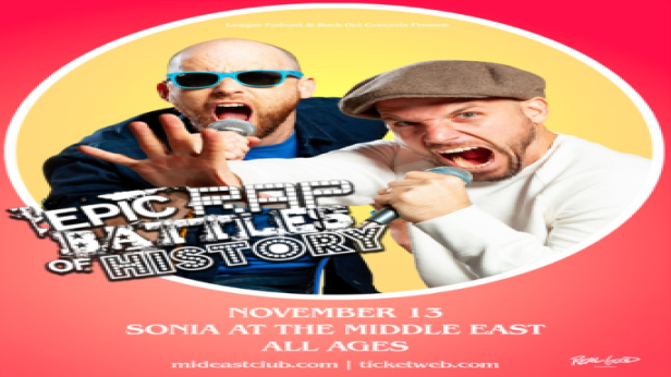 LeaguePodcast and Rock On! Concerts Presents: Epic Rap Battles of History