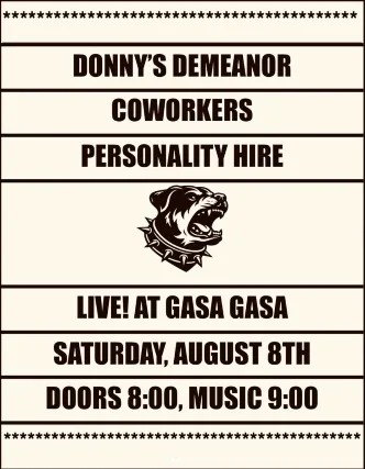 Donny's Demeanor, Coworkers, Personality Hire