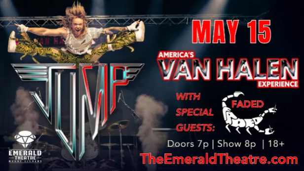 JUMP | America's Van Halen Experience W/S/G FADED