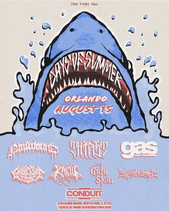 Days of Summer Fest w/ Thirst, GasFL, Nailwound, Gullotine Code, Kaiju, Grim Sight, and Suffering Spirit