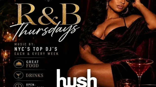 R&B Thursdays at Hush Lounge Garden Queens
