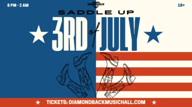 Saddle Up: 3rd of July!